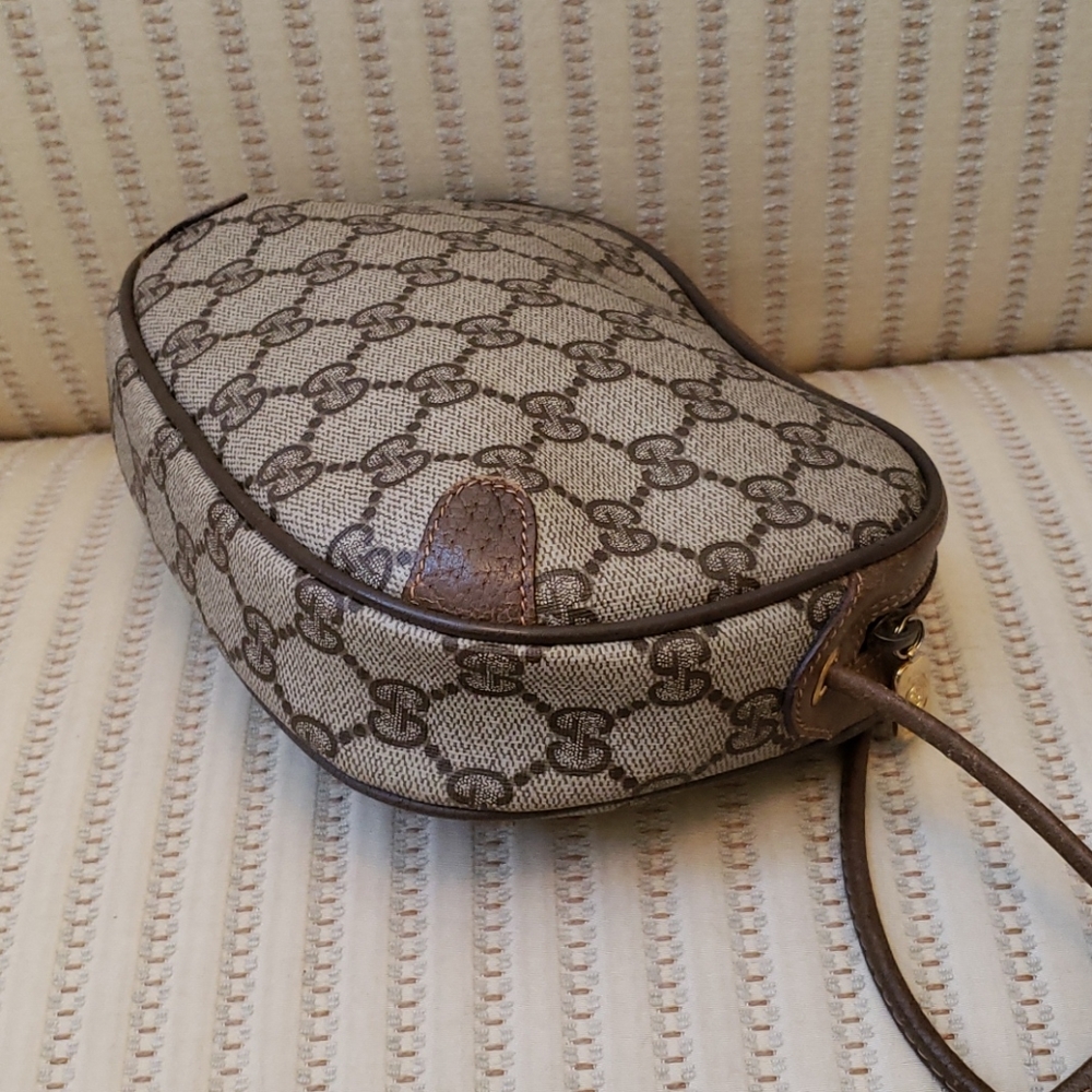 Gucci GG Web Coated Canvas Striped Crossbody Bag - Picture 6 of 14